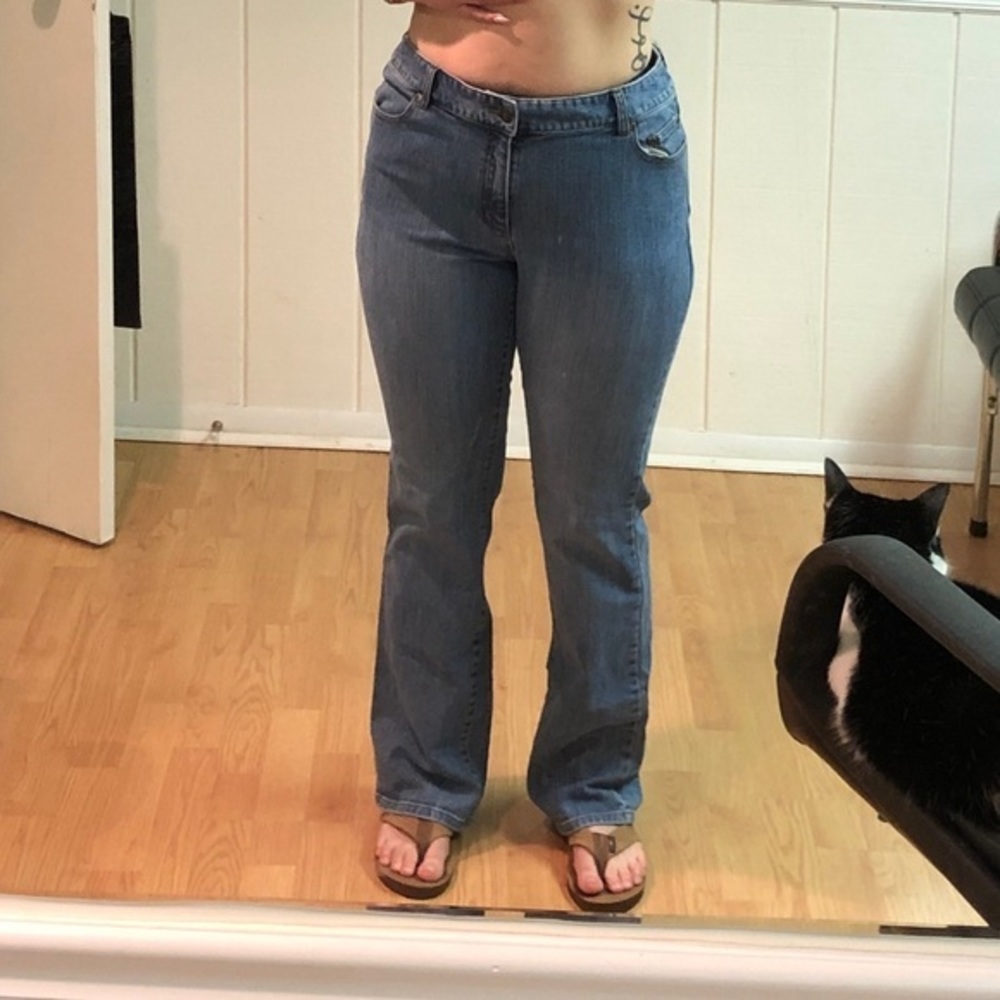 Vintage boot cut jeanology sz 12